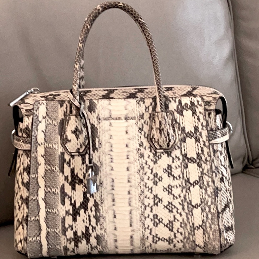 A Limited Edition Michael KORS Snakeskin Handbag